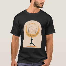 Yoga Meditation Mystical Moon T-shirt
