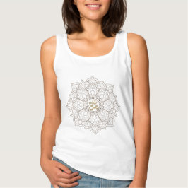 Yoga & Meditation  om Mandala Namaste Tanktop