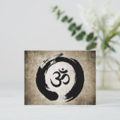 Yoga & Meditation Post Card Briefkaart (Staand voorkant)