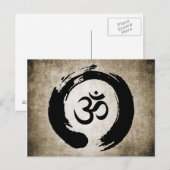 Yoga & Meditation Post Card Briefkaart (Voorkant / Achterkant)