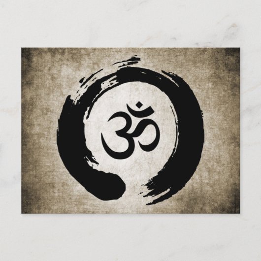 Yoga & Meditation Post Card Briefkaart (Voorkant)
