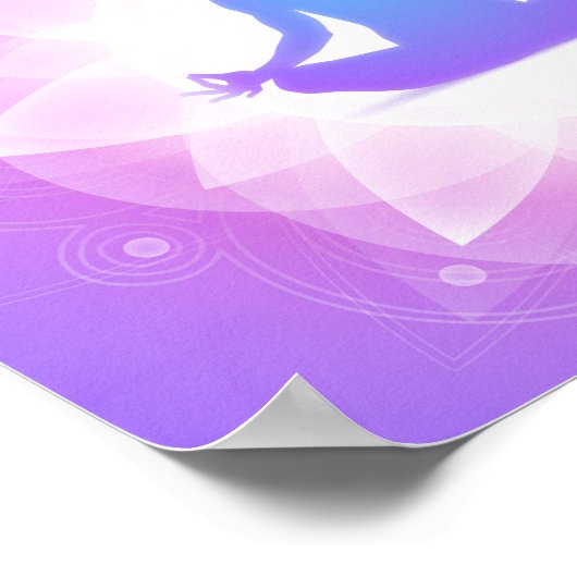 Yoga Meditation Poster (Hoek)