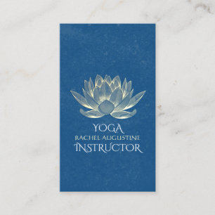Yoga Meditation Reiki Instructeur Benoeming Lotus Afsprakenkaartje