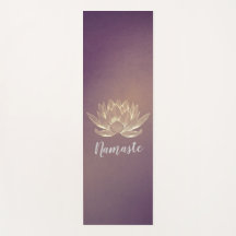 YOGA Meditation Reiki Instructeur Paars Gold Lotus