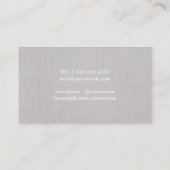 Yoga & Meditation Therapy Spa Gglotus Visitekaartje (Achterkant)