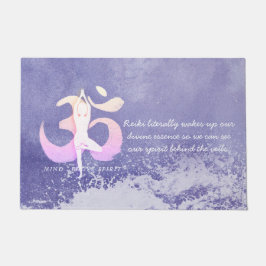 Yoga Meditation Tree Pose Quotes Welkom Deurmat