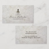 Yoga & Meditation Wellness Salon  papier Visitekaartje (Voorkant / Achterkant)