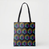 Yoga & Meditation Word Art Tote Bag (Voorkant)