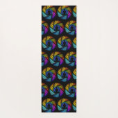 Yoga & Meditation Word Art Yogamat (Achterkant)