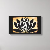 Yoga Meditation Zen Canvas Wall Art (Voorkant)