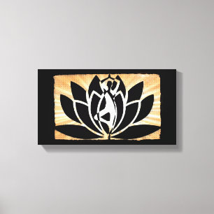 Yoga Meditation Zen Canvas Wall Art