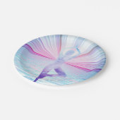 Yoga Meditation Zen Pastel Color Papieren Bordje (Gekanteld)