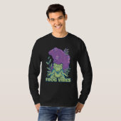 Yoga Mediterende Kikker T-shirt (Voorkant volledig)
