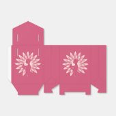 Yoga meisje bedankdoosjes (Uitgevouwen)