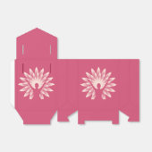 Yoga meisje bedankdoosjes (Uitgevouwen)