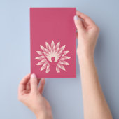 Yoga meisje flyer (Hand)