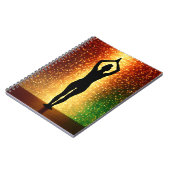 Yoga meisje notitieboek (Linkerzijde)