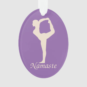 Yoga meisje ornament