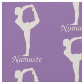 Yoga meisje stof (Close Up)