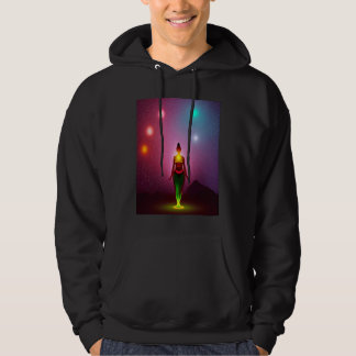 Yoga Meisje Vrouw Zonnegroet Meditatie Chakra Hoodie