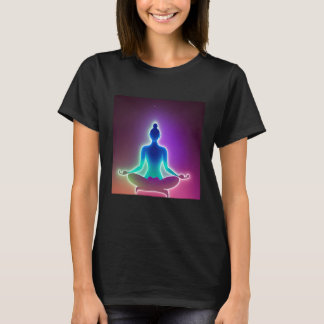 Yoga Meisje Vrouw Zonnegroet Meditatie Chakra T-shirt