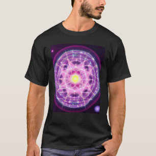Yoga Meisje Vrouw Zonnegroet Meditatie Chakra T-shirt