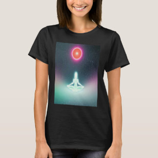 Yoga Meisje Vrouw Zonnegroet Meditatie Chakra  T-shirt