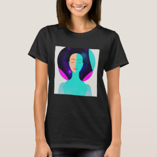 Yoga Meisje Vrouwelijke Zonnegroet Meditatie Chakr T-shirt