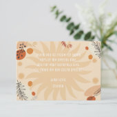 Yoga meisjes verjaardag bedankkaart (Staand voorkant)