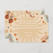 Yoga meisjes verjaardag bedankkaart (Voorkant / Achterkant)