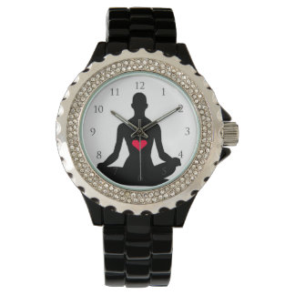 Yoga met cijfers horloge
