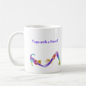 Yoga met een vriend - Mok (Links)