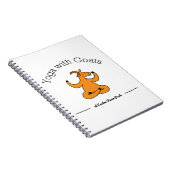 Yoga met geiten notitieboek (Rechterzijde)