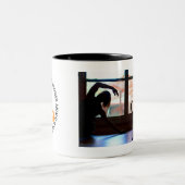 Yoga met katten mok (Center)