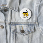 Yoga Met Tg Logo Ronde Button 5,7 Cm (In situ)