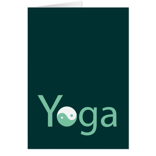 Yoga met Yin Yang (Voorkant)