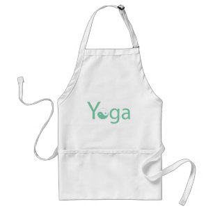 Yoga met Yin Yang Standaard Schort