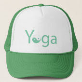 Yoga met Yin Yang Trucker Pet (Voorkant)