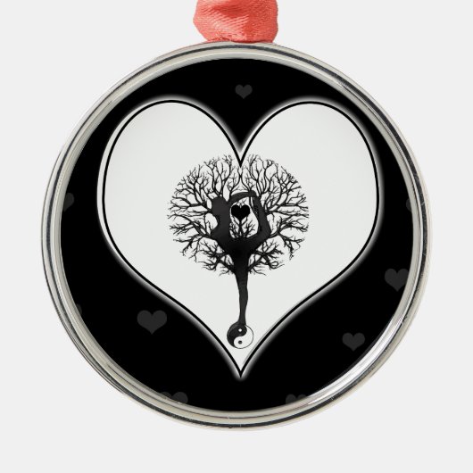 Yoga Metalen Ornament (Voorkant)