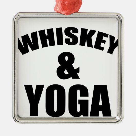 yoga metalen ornament (Voorkant)