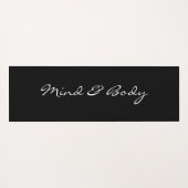 Yoga Mind Body Mindfulness Yoga Mat (Achterkant (horizontaal))