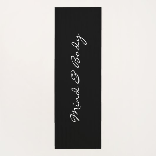 Yoga Mind Body Mindfulness Yoga Mat (Achterkant)