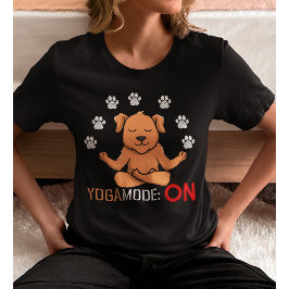 Yoga Mode Op Meditatie Vrouwen T-shirt