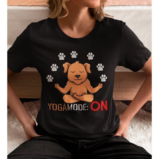 Yoga Mode Op Meditatie Vrouwen T-shirt