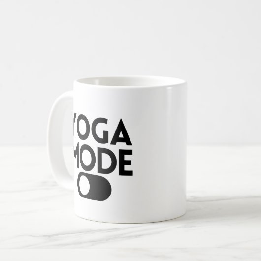 Yoga Modus Koffiemok (Voorkant links)