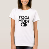 Yoga Modus T-shirt (Voorkant)