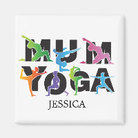 Yoga Moeder Meditatie Hobby Schattige Mam