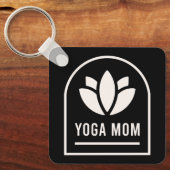 Yoga moeder yogi moeder sleutelhanger (Voorkant)