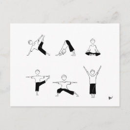 Yoga Moga briefkaart