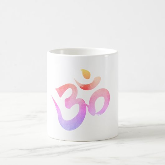 Yoga Mok, Mantra Om, Waterololor Om Mok (Center)